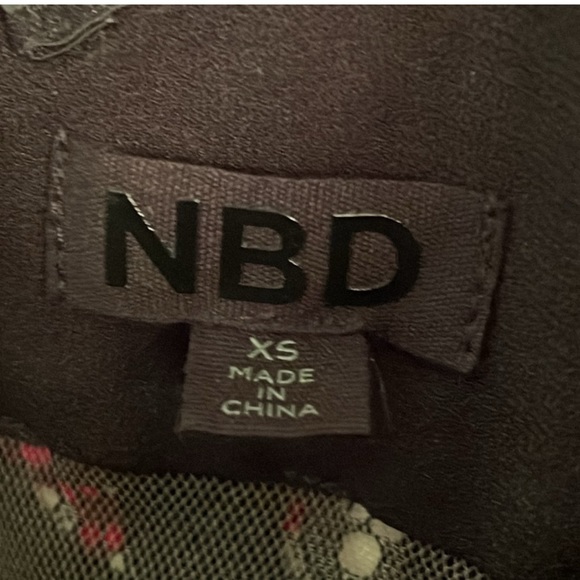 Revolve X NBD Brad Black Lace Bodysuit - Picture 6 of 6